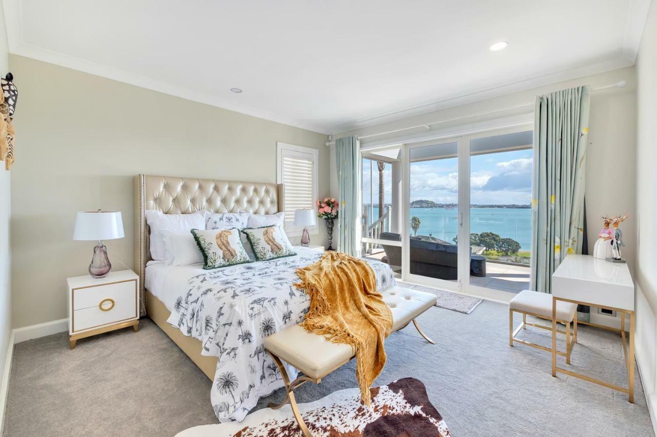 Orakei Grandeur Mansion With Sea Views & Pool Villa Auckland Bagian luar foto