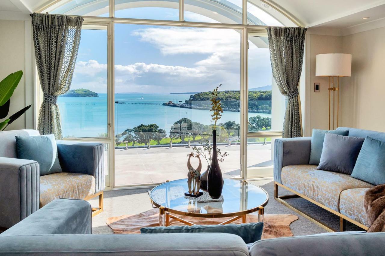 Orakei Grandeur Mansion With Sea Views & Pool Villa Auckland Bagian luar foto