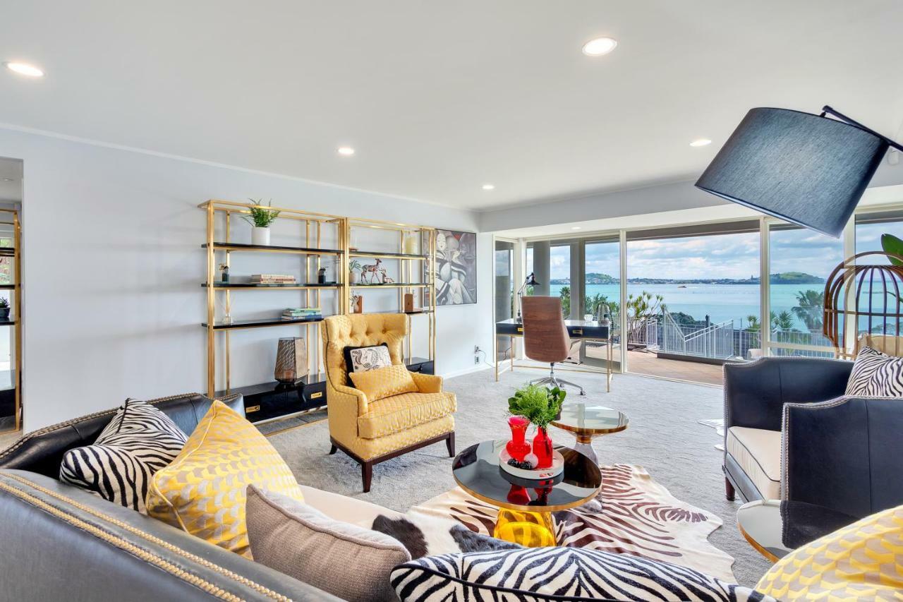 Orakei Grandeur Mansion With Sea Views & Pool Villa Auckland Bagian luar foto